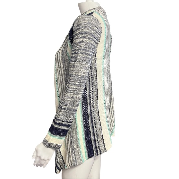 Say What? - Women’s Open Waterfall Cardigan Sz. SM - Picture 3 of 6